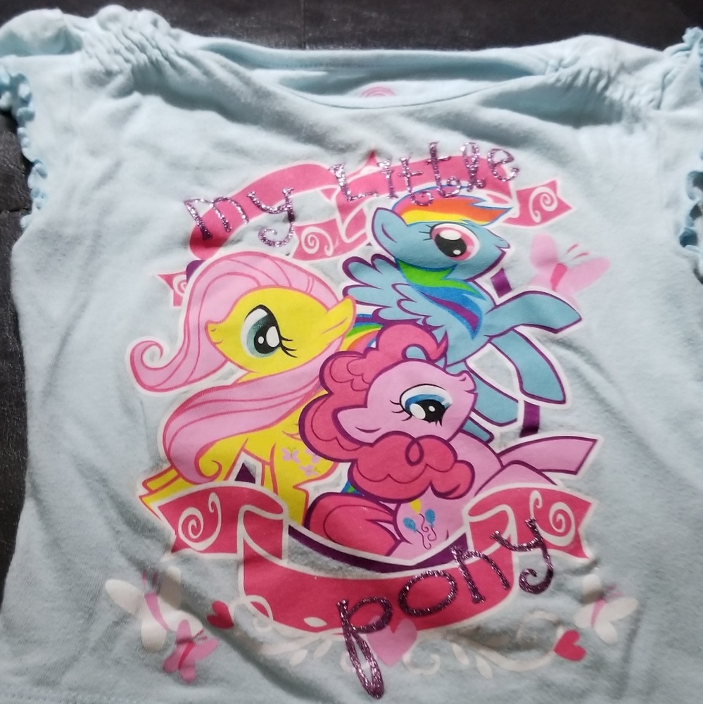 My little pony  shirt size 3t